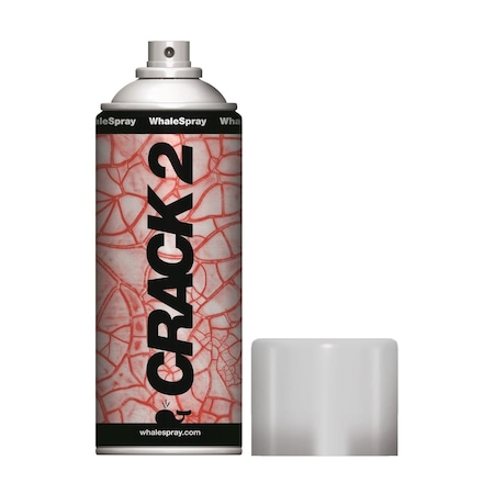 Whale Spray Crack 2 NDT White Developer, 9oz Spray, 6PK 1821S0020